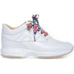 Hvide Sporty Hogan Høje sneakers med bred sål Størrelse 40 med Blomstermønster til Damer 