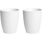 Termokrus Plissé Home Tableware Cups & Mugs Coffee Cups White Pillivuyt