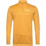 Orange Sporty adidas Terrex Langærmede t-shirts Med lange ærmer Størrelse XL 