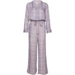 "Terry Jumpsuit Pyjamas Nattøj Purple Underprotection"