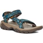 Teva Terra Fi 5 Universal Sandaler Damer, blå/beige 2023 US 9 | EU 40 Trekking- & vandresandaler