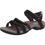 Teva Women's Tirra Leather W's Peeptoe Sandals, Black 513, 39 eu