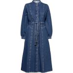 Blå Aftenkjoler i Denim Størrelse XL til Damer 