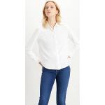 Hvide Klassiske LEVI'S Bæredygtige Oxford skjorter i Bomuld Størrelse XL til Damer 