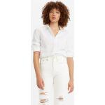 Hvide Klassiske LEVI'S Bæredygtige Oxford skjorter i Bomuld Størrelse XL til Damer 