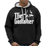 The Godfather Logo Sweatshirt The Godfather Mafia Assorted Colours Sizes S, M, L, XL - xl black