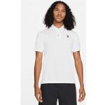 Hvide Casual Nike Økologiske Polo shirts i Bomuld Størrelse XL til Herrer 