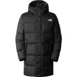 Sorte The North Face Parka coats Størrelse XL til Herrer 