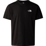 Sorte The North Face T-shirts Størrelse XL til Herrer 