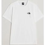 Hvide The North Face T-shirts med rund hals i Bomuld med rund udskæring med korte ærmer Størrelse XL til Herrer 