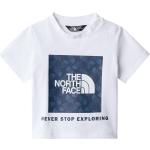 Hvide The North Face T-shirts med tryk i Bomuld Størrelse XL på udsalg 