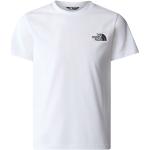 Hvide The North Face T-shirts til børn i Bomuld Størrelse 152 