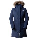 Blå The North Face Summit Parka coats Størrelse XL til Damer 