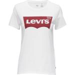 Hvide LEVI'S Kortærmede t-shirts i Bomuld med korte ærmer Størrelse XL til Damer 