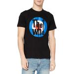 The Who Herren Target Classic T-Shirt, Schwarz (Black), (Herstellergröße: X-Large)