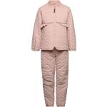 Thermal Set - Girls Outerwear Thermo Outerwear Thermo Sets Pink CeLaVi