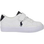 Hvide Ralph Lauren Lauren Sneakers i Læder Størrelse 29 til Drenge på udsalg 