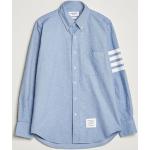 Thom Browne 4-Bar Flannel Shirt Light Blue