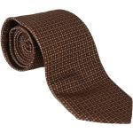 Brune Elegant Dolce & Gabbana Brede slips i Silke Størrelse XL til Herrer på udsalg 