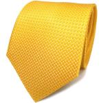 Gule Elegant Brede slips Størrelse XL med Prikker 