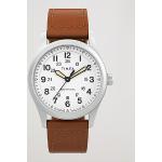 Timex Field Post Mechanical Watch 38mm White Dial