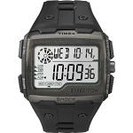 Sorte Timex Quartz Digital Armbåndsure Stødafvisende til Herrer på udsalg 