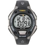 Sølvfarvede Timex Timer Digital Armbåndsure med Baggrundsbelysning til Herrer 
