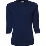 Marineblå Tee Jays T-shirts med 3/4-ærmer Med 3/4 ærmer Størrelse XXL til Damer 