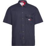 Blå Klassiske Tommy Hilfiger Skjortejakker Størrelse XL 