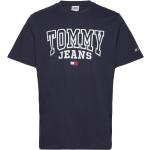 Blå Tommy Hilfiger T-shirts Størrelse XL 