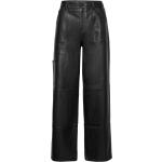 Sorte Tommy Hilfiger Baggy jeans i Læder Størrelse XL 