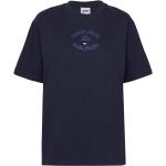 Blå Tommy Hilfiger Kortærmede t-shirts med korte ærmer Størrelse XL 