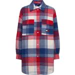 Flerfarvede Tommy Hilfiger Skjortejakker i Uld Størrelse XL 