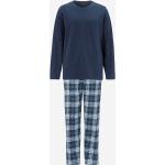 Blå Økologiske Bæredygtige Pyjamas Størrelse XL med Tern til Herrer 