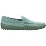 Lysegrønne Tod's Loafers i Ruskind med firkantede skosnuder Størrelse 44.5 til Herrer 