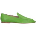 Grønne Tod's Loafers i Læder Størrelse 38.5 til Damer 