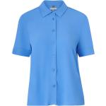 Blå Tommy Hilfiger Essentials Kortærmede skjorter med korte ærmer Størrelse XL til Damer 