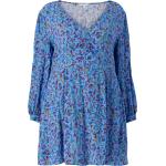 Tommy Hilfiger Plus size korte kjoler med V-udskæring Størrelse XL med Blomstermønster til Damer på udsalg 