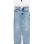Blå Tommy Hilfiger Økologiske Bæredygtige Jeans til børn i Bomuld Størrelse 170 på udsalg 