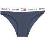 Blå Tommy Hilfiger Økologiske Bæredygtige Dameunderbukser i Bomuld Størrelse XL 