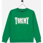 Grønne Tommy Hilfiger Sweatshirts til børn i Bomuld Størrelse 152 på udsalg 