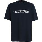 Midnatsblå Tommy Hilfiger Kortærmede t-shirts i Jersey med rund udskæring med korte ærmer Størrelse XL til Herrer på udsalg 