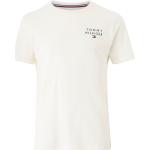 Hvide Tommy Hilfiger Kortærmede t-shirts i Bomuld med korte ærmer Størrelse XL til Herrer på udsalg 