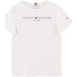 Hvide Tommy Hilfiger Essentials Økologiske T-shirts til børn i Bomuld Størrelse 152 