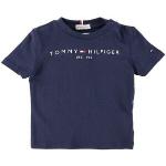 Blå Tommy Hilfiger Essentials Økologiske T-shirts Størrelse XL til Damer 