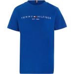 Blå Tommy Hilfiger Essentials T-shirts i Bomuld Størrelse 152 til Drenge fra Kids-world.dk 