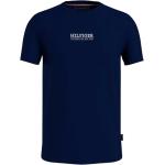 Blå Tommy Hilfiger Kortærmede t-shirts i Bomuld med korte ærmer Størrelse XL til Herrer 