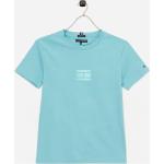 Blå Tommy Hilfiger Økologiske Bæredygtige T-shirts til børn i Bomuld Størrelse 140 på udsalg 
