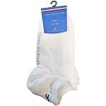 Tommy Hilfiger Unisex Children's Trainer Socks (Sneaker Trainer Socks) - White, size: 23-26