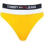 Gule Tommy Hilfiger Bikinitrusser i Jersey Størrelse XL til Damer på udsalg 